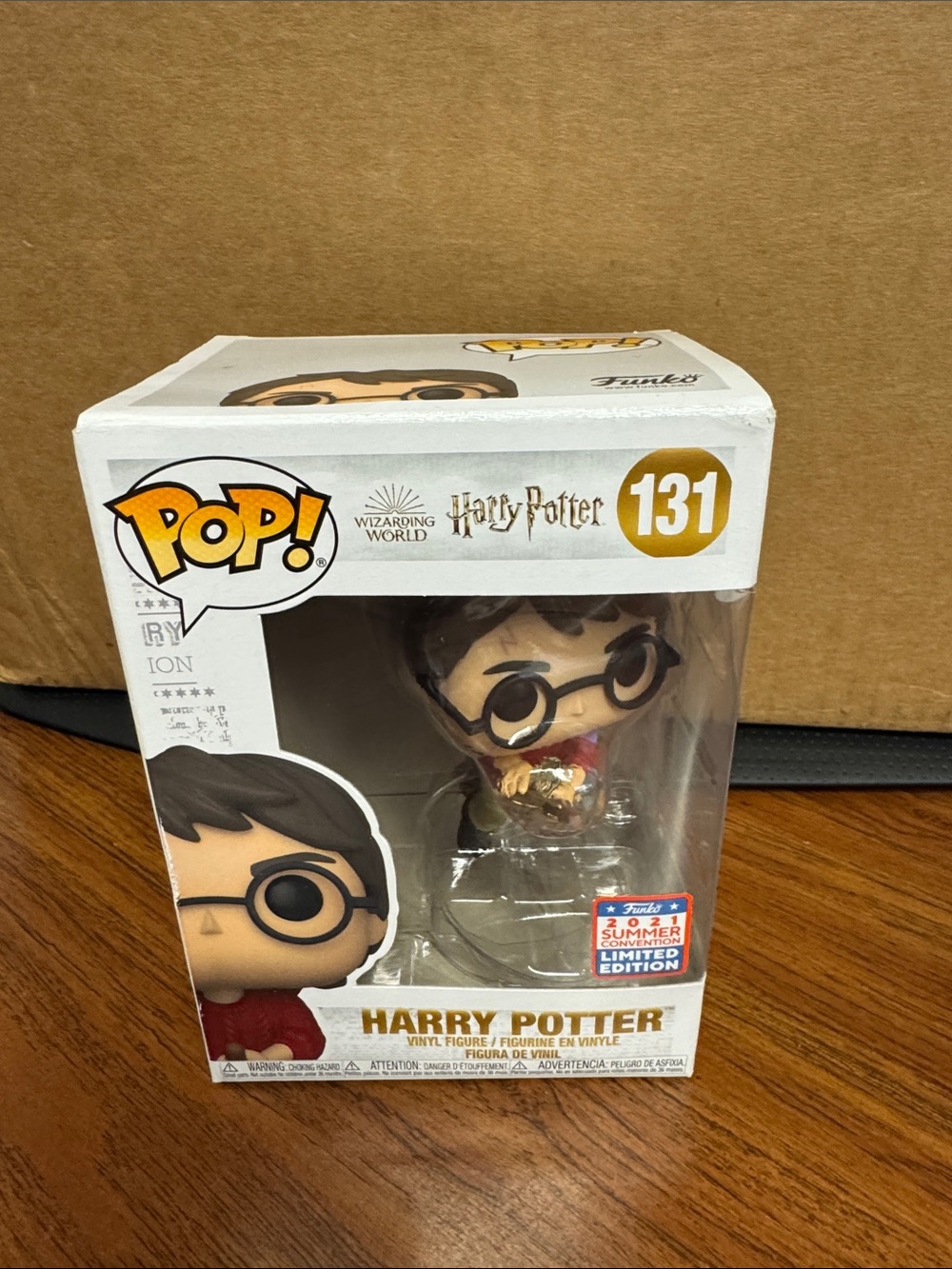 Funko Harry Potter Pop! #131 - Red and Gold Robe Figure